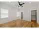 Bright bedroom featuring hardwood floors and ample closet space at 865 Mcdaniel Sw St, Atlanta, GA 30310