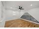 Spacious bedroom with hardwood floors and a ceiling fan at 865 Mcdaniel Sw St, Atlanta, GA 30310