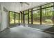 Bright screened porch with view of backyard at 4457 Cavallon Nw Way, Acworth, GA 30101