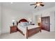 Bedroom with a double bed, nightstands, and a dresser at 3637 Habersham Nw Rd # 46, Atlanta, GA 30305