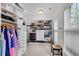 Large walk-in closet with custom built-ins and natural light at 3637 Habersham Nw Rd # 46, Atlanta, GA 30305