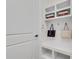 Functional drop zone with built-in shelving and hooks at 3637 Habersham Nw Rd # 46, Atlanta, GA 30305