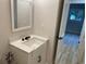 Modern bathroom with quartz vanity and updated fixtures at 369 Bell Se St, Marietta, GA 30060