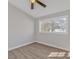 Bright bedroom with large window and ceiling fan at 369 Bell Se St, Marietta, GA 30060