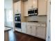 Kitchen with stainless steel appliances and granite countertops at 3864 Kastler Dr, South Fulton, GA 30349