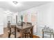 Cozy breakfast nook with a rustic table and chairs at 4020 Brookwood Ter, Mcdonough, GA 30253