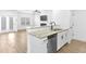 Modern kitchen with stainless steel appliances and granite countertops at 1958 Dillon Dr, Lithonia, GA 30058