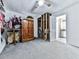 Unfinished bedroom with large closet and room for customization at 198 Oak Hill Cir, Canton, GA 30114