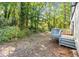Backyard with deck and wooded area at 2396 Abner Nw Pl, Atlanta, GA 30318