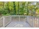 Wooden deck overlooking the backyard at 2396 Abner Nw Pl, Atlanta, GA 30318