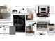 Modern kitchen with natural oak cabinets and island at 490 Waterman St, Marietta, GA 30060