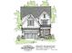 Farmhouse style home with two-car garage at 494 Waterman St, Marietta, GA 30060