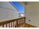 Private deck overlooking the community with a view of the pool at 4627 Molder Dr, Buford, GA 30518