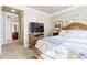Main bedroom with ensuite bathroom and walk-in closet at 2300 Peachford Rd # 1205, Dunwoody, GA 30338