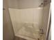 Bathroom with shower/tub combo and neutral colors at 237 Hillandale Dr, Stockbridge, GA 30281