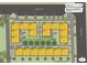Aerial view showing building layout and private backyards at 1121 Allene Sw Ave # 201, Atlanta, GA 30310