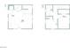 Two-bedroom floor plan showing kitchen, living, and bedrooms at 1121 Allene Sw Ave # 201, Atlanta, GA 30310