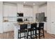 Modern kitchen with stainless steel appliances and granite countertops at 2761 Hawthorne Way, College Park, GA 30337