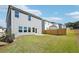 Private backyard with a wooden privacy fence at 2761 Hawthorne Way, College Park, GA 30337