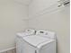 Laundry room with LG washer and dryer at 4831 Edinburgh Dr, Smyrna, GA 30082