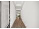Bright entryway with hardwood floors leading to the living area at 51 Airmont Dr, Sharpsburg, GA 30277