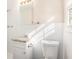 Bathroom with granite vanity and updated fixtures at 2112 Royal Fox Way, Decatur, GA 30032
