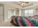 Main bedroom with a sitting area and access to the balcony at 7162 Fringe Flower Dr # 21, Austell, GA 30168
