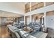 Open living area with two-story ceilings and views into kitchen at 187 Fontaine Sw Rd, Mableton, GA 30126