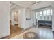 Two-story foyer with hardwood floors, views to living room and dining area at 187 Fontaine Sw Rd, Mableton, GA 30126