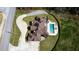 Luxury home with circular driveway and pool at 187 Fontaine Sw Rd, Mableton, GA 30126