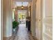 Grand hallway with marble flooring and access to outdoor space at 2288 Peachtree Nw Rd # 6, Atlanta, GA 30305