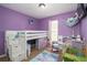 bedroom with bunk bed and playful decor at 304 Ridge Hill Cir, Canton, GA 30115