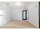 Spacious bedroom with neutral decor and carpet flooring at 45 Ivan Allen Jr Nw Blvd # 2201, Atlanta, GA 30308