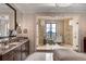 Spa-like bathroom with walk-in shower and marble vanity at 88 W Paces Ferry Nw Rd # 1740, Atlanta, GA 30305