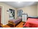 Bedroom with two twin beds, dresser and closet at 422 White Oak Nw Dr, Lilburn, GA 30047