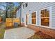 Private patio with concrete slab and wooden fence at 1072 Rose Dr, Marietta, GA 30060