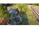 Community with tennis courts, pond, and walking trails at 185 Roycroft Ln, Fayetteville, GA 30214