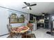 Bright kitchen with dark cabinets, tile floors and a breakfast nook at 3208 Edgemont Way, Decatur, GA 30032