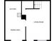 Main floor plan featuring kitchen, living room, and dining area at 3541 Old Chamblee Tucker Rd # G, Atlanta, GA 30340