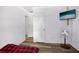 Bedroom with a bed and access to a hallway at 4012 Union Church Sw Rd, Stockbridge, GA 30281