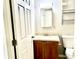 Clean bathroom with vanity, toilet and medicine cabinet at 32 Peachtree Nw St # 1006, Atlanta, GA 30303