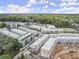 Aerial view of modern townhouses, showcasing the community's design at 201 New St # 2201-9, Decatur, GA 30030