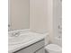 Clean bathroom, featuring a vanity with marble countertop at 536 Whitman (2010) Ln, Stockbridge, GA 30281