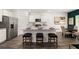 Kitchen with island, stainless steel appliances, and granite countertops at 536 Whitman (2010) Ln, Stockbridge, GA 30281