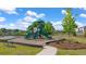 playground with slides and play structures at 536 Whitman (2010) Ln, Stockbridge, GA 30281
