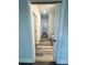 Bathroom with tile flooring and access to bedrooms at 425 Chapel Sw St # 1206, Atlanta, GA 30313
