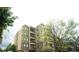 Modern apartment building with multiple levels and balconies at 425 Chapel Sw St # 1206, Atlanta, GA 30313