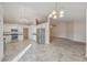 Modern kitchen with granite countertops and stainless steel appliances at 4011 Lafayette Way, Loganville, GA 30052