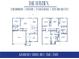 Floor plan of the Hayden home, showcasing 5 bedrooms and 3 baths at 619 Whitman (2200) Ln, Stockbridge, GA 30281