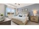 Spacious bedroom with large window and neutral color scheme at 569 Whitman (Lot 159) Ln, Stockbridge, GA 30281